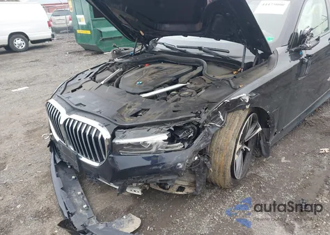 2022 BMW 740 I xDrive z USA, uszkodzony, nr VIN WBA7T4C08NCH98178